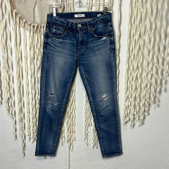 Moussy Vintage Denim Distressed Size 26 - Picture 1 of 10